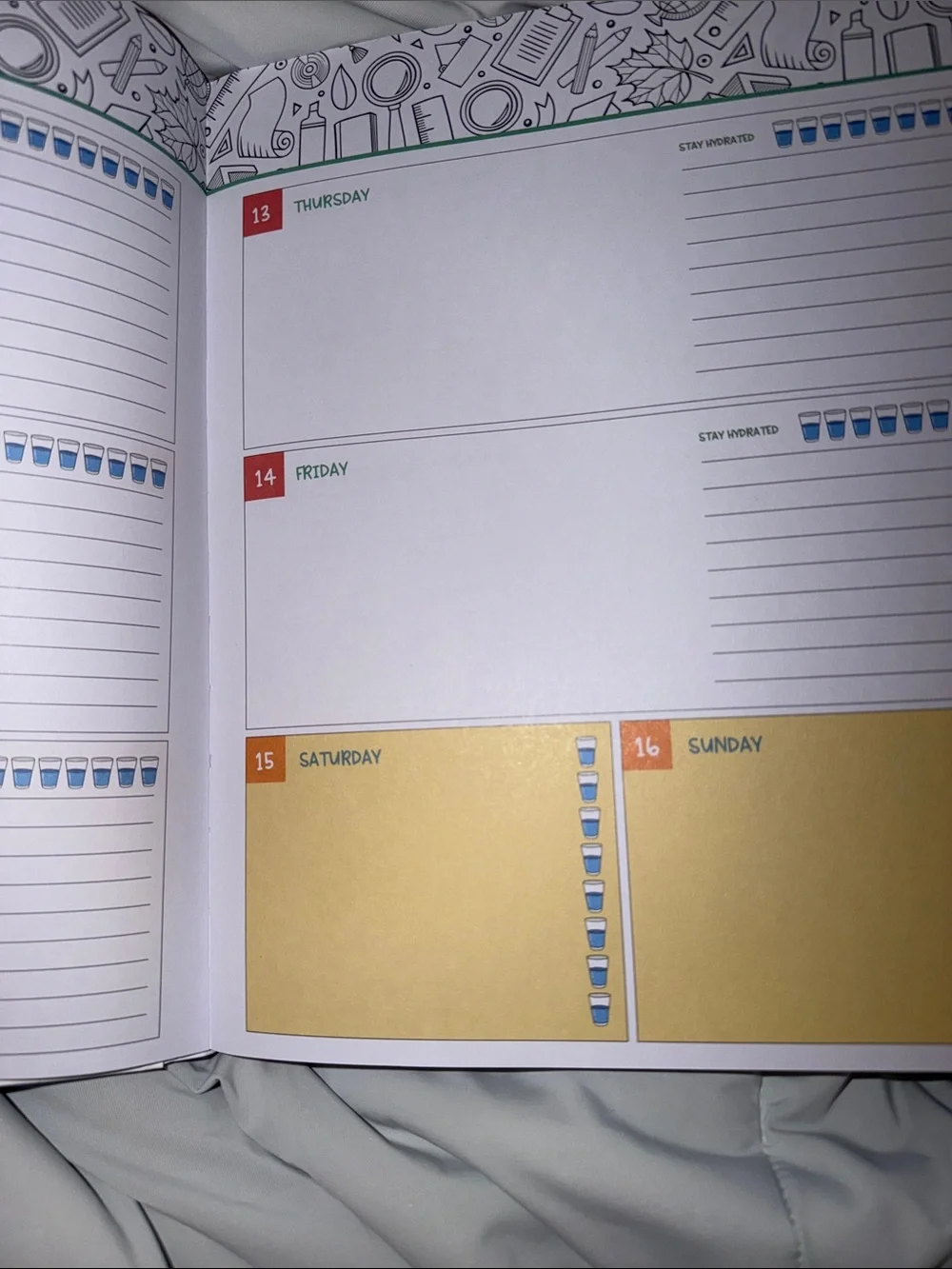 2027 Large Weekly Planner 17 month - Cutest CAPYBARA on Skateboards & Scooters!